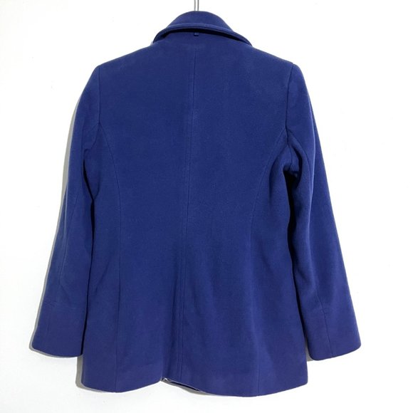 Calvin Klein Wool-Cashmere Double Breasted Pea Coat - Picture 5 of 17